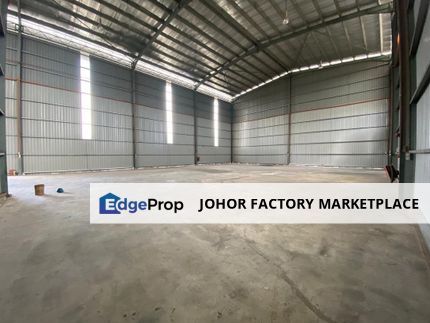 Roi 4% Senai Idaman Tenanted Detached Factory Bua 12k sf Land 26k sf For Sale Investment, Johor, Senai