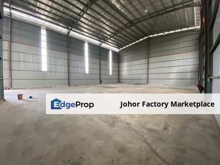 Roi 4% Senai Idaman Tenanted Detached Factory Bua 12k sf Land 26k sf For Sale Investment, Johor, Senai