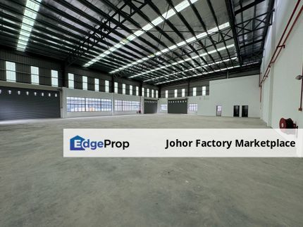 Permas Jaya Adjoining Semi Detached Factory For Sale, Johor, Masai