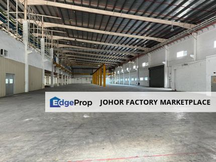  Senai Detached Factory Bua 93k sf Land Area 113k sf For Rent, Johor, Senai