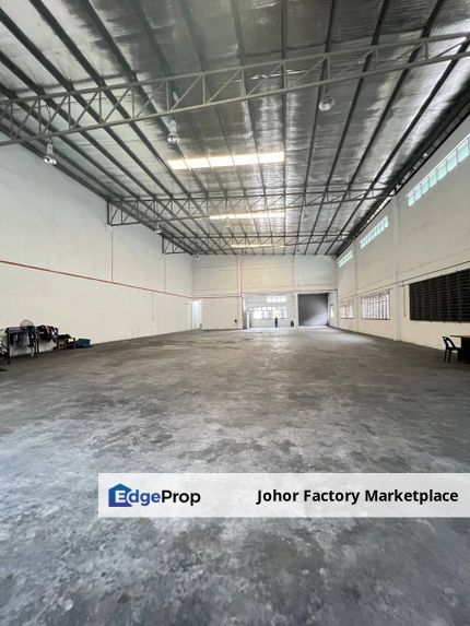 Desa Cemerlang Build up 10k sqft Semi Detached Factory, Johor, Ulu Tiram