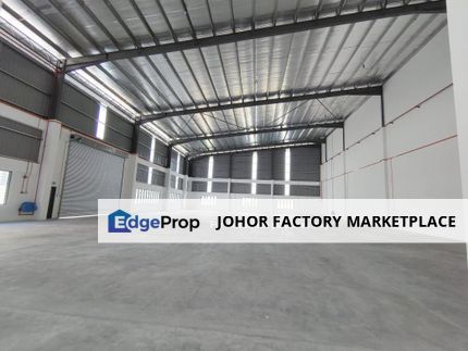 Plentong Build Up 11k sqft Semi Detached Factory For Sale Masai Pasir Gudang, Johor, Masai