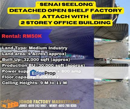 Senai Seelong open shelf factory, Johor, Senai