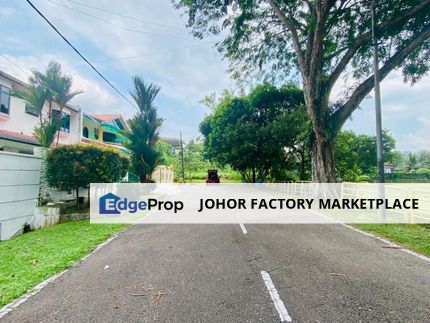 JB Town Area/Rare Unblock View/Semi D House For Sale/Taman Nong Chik/Jalan Kemuncak/Unblock Unit, Johor, Johor Bahru