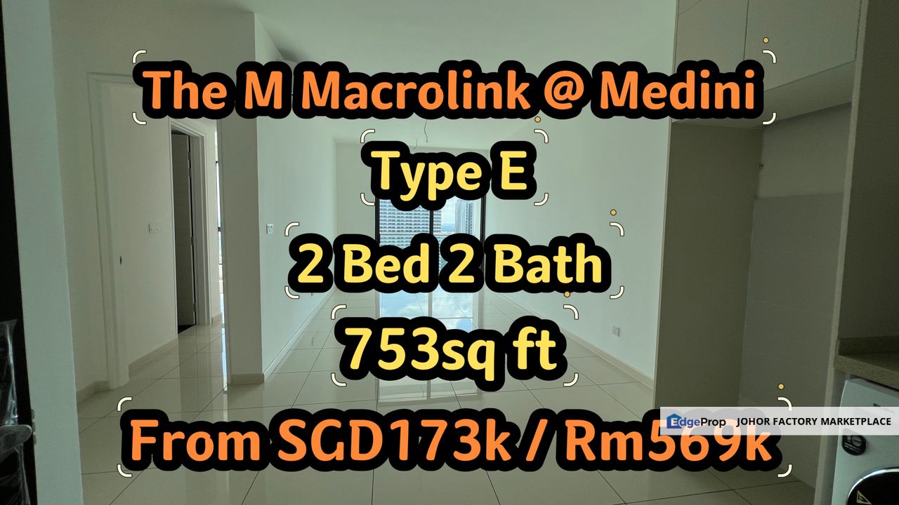 Easy Access Tuas Second Link/The M Macrolink Service Residence/JB ...