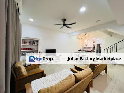 Iskandar Puteri/Taman Serimbun/Nearby Bukit Indah & Taman Perling/Terrace House For Sale/Fully Furnished Unit/Gated Guarded , Johor, Johor Bahru