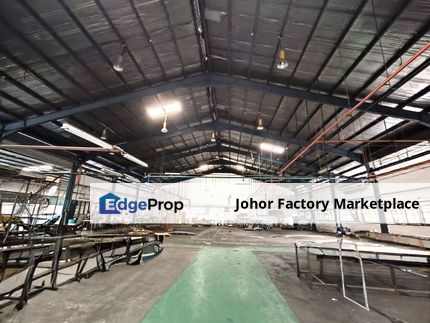 独立式工厂出租/距离Pasir Gudang港口仅需5分钟/Pasir Gudang/Detached Factory/Medium Industry, Johor, Pasir Gudang