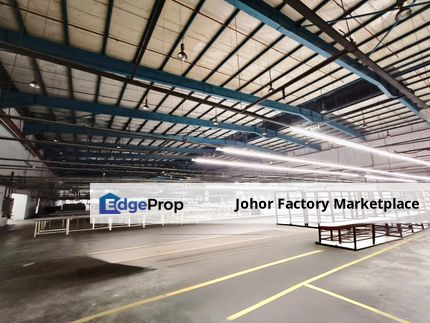 Kulai Build Up 168k sqft Detached Factory with 6.54 Acre Land For Rent/Industrial/With Loading Bay, Johor, Senai