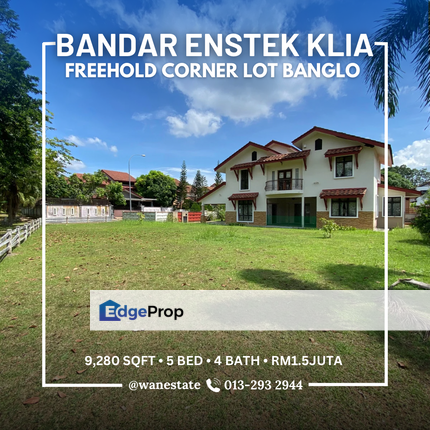 Freehold Bungalow in Enstek KLIA, Negeri Sembilan, Seremban