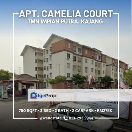 Apartment Murah di Kajang - Camelia Court, Selangor, Kajang