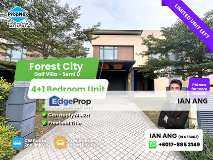 Forest City @ Golf Villa Semi D 4+1Bed, Johor, Johor Bahru