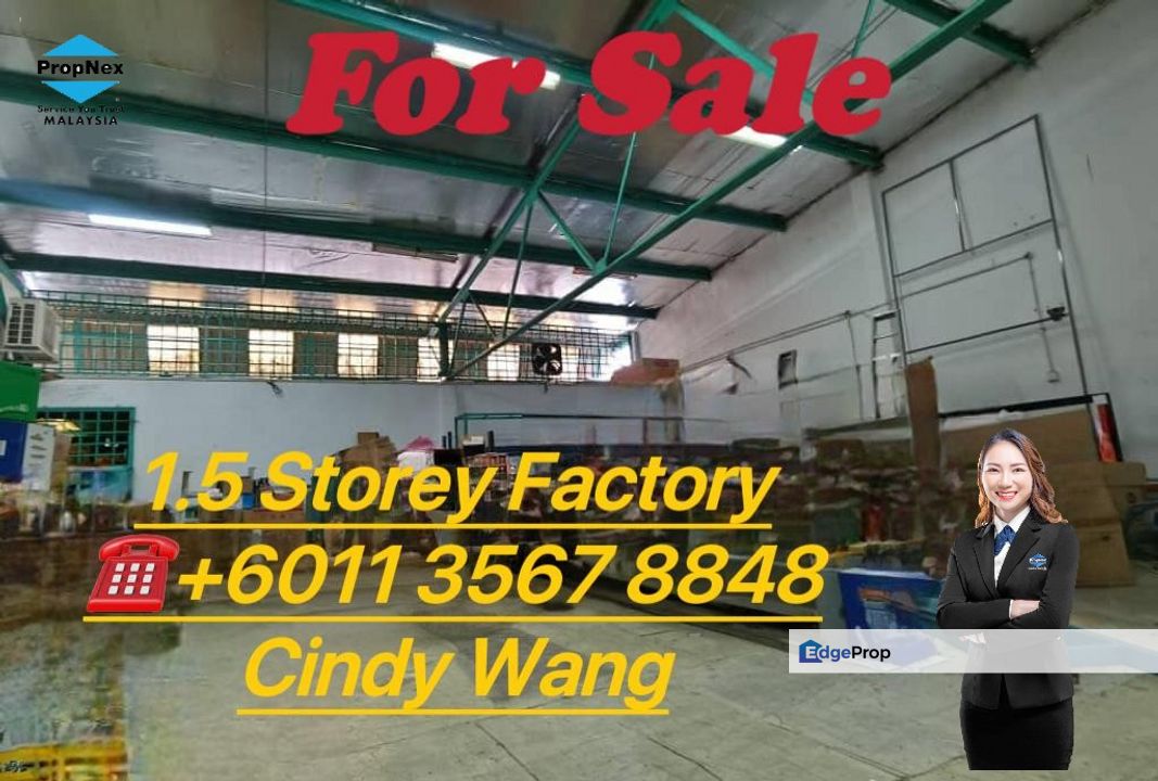 Johor Jaya Corner Factory for Sale RM2,990,000 By CINDY WANG EdgeProp.my