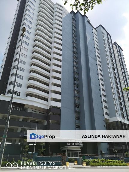 PARTLY FURNISHED & HUGE SIZE 1,400 sqft! Residensi Setia Impian Jade Hill Kajang, Selangor, Kajang