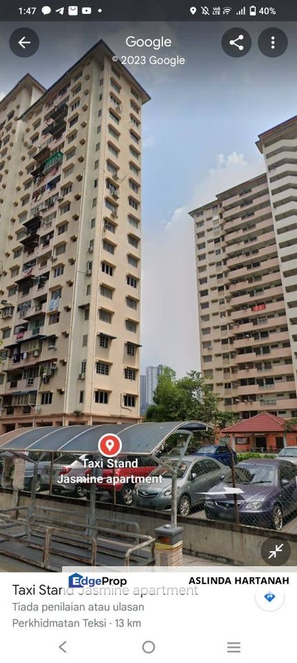 FOR SALE FREEHOLD Apartment Jasmine Taman Setapak Jaya Baru,  Kuala Lumpur , Kuala Lumpur, Setapak