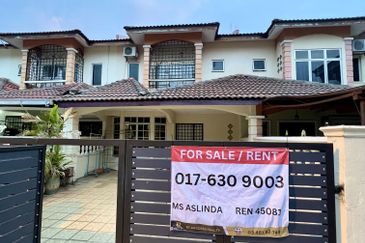 RUMAH SEWA / FOR RENT TAMAN TAMBAHAN BANGI 3 Selangor-Rumah Sewa Fully Furnished Double Storey near KPTM,UKM ,GMi,ILKAP ETC