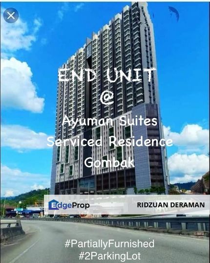 Ayuman Suites Service Residence END UNIT + FREEHOLD, Kuala Lumpur, Gombak