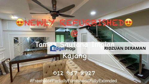 Taman Saujana Impian Kajang NEWLY REFURBISHED + PARTIALLY FURNISHED, Selangor, Kajang