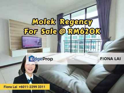 Molek Regency @ Taman Molek high floor city & swimming view, fully furnished, GOOD location in JB TOWN, Johor, Johor Bahru