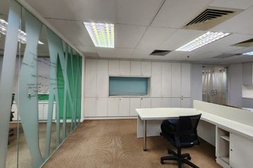PLAZA MONT KIARA OFFICE, Mont Kiara, with Furniture,