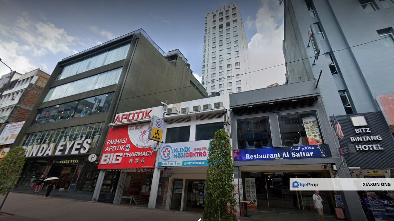Commercial Building at Bukit Bintang, enbloc 5 story beside MRT , Kuala Lumpur, Bukit Bintang