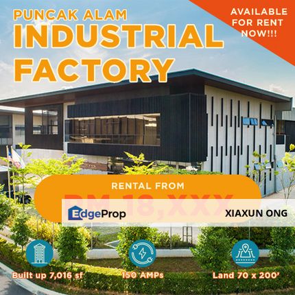 Puncak Alam Factory warehouse Eco Business Park V easy access with high ceiling, Selangor, Bandar Puncak Alam