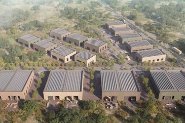 Puncak Alam Semi-D warehouse factory