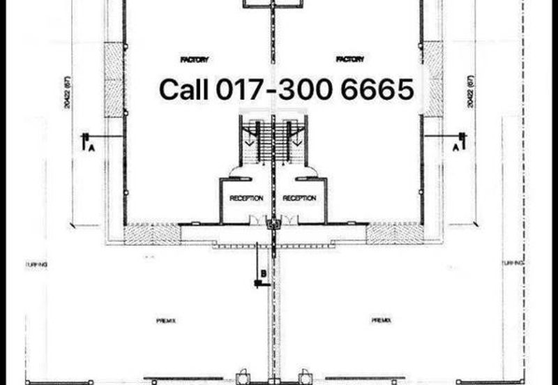 Rawang Detached factory for Rent