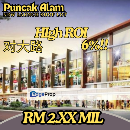 puncak alam new launch Shop, Selangor, Batu Arang