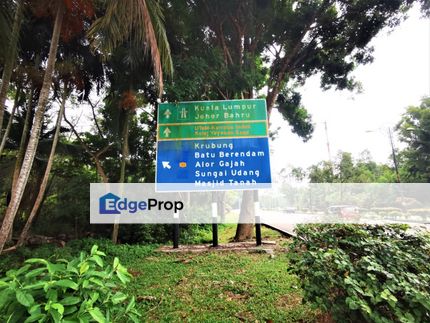 Freehold Commercial Land Near Toll Ayer Keroh, Melaka, Melaka, Ayer Keroh