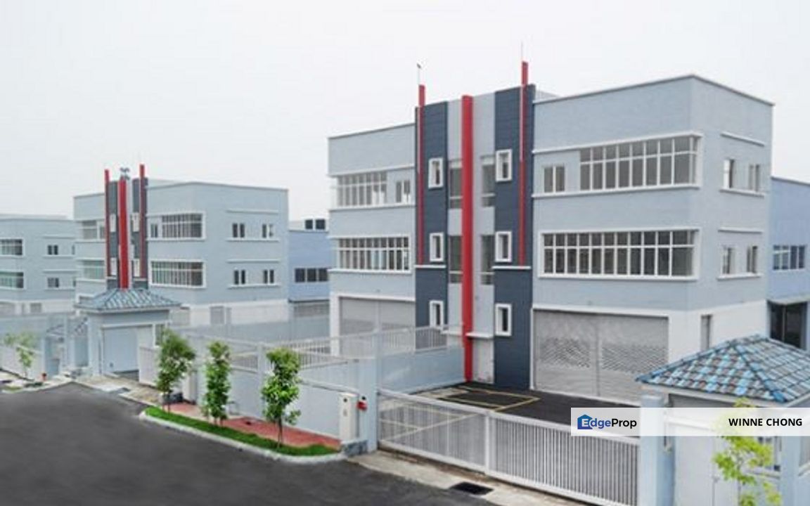   One industrial park  area in Klang Valley, Balakong,, Selangor, Seri Kembangan