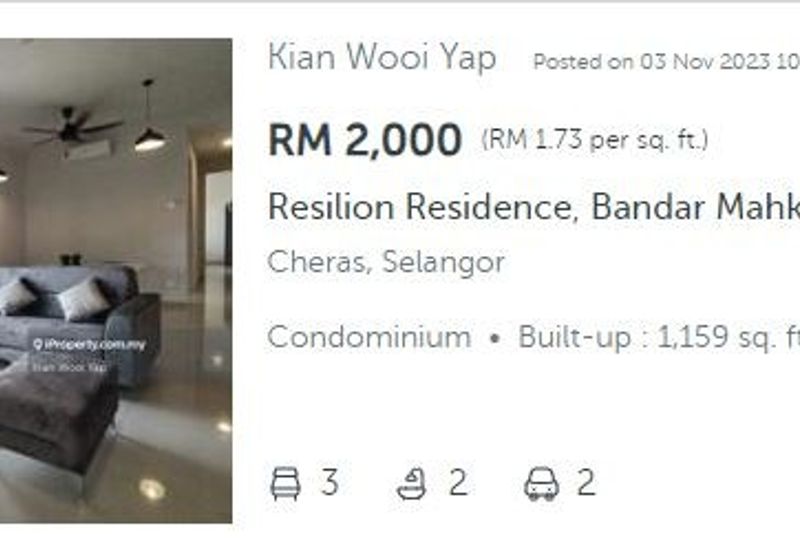 Resilion Residence Mahkota Cheras   Townhouse   