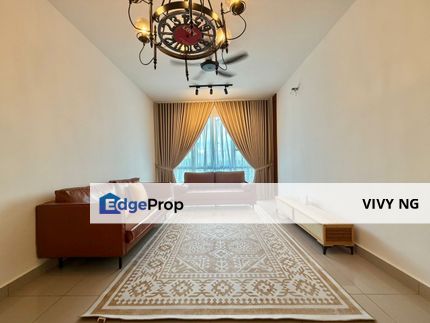 nearby Ciq Bandar baru permas jaya bayu puteri panorama Residensi 3 bedroom 2 bathroom fully furnished for rent , Johor, Johor Bahru
