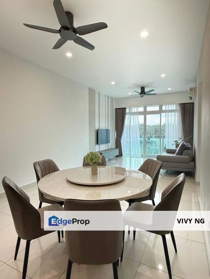 Bukit indah D'Suites,Akasia Horizon hills Brand New Apartment 3 bedroom 2 bedroom fully renovated all new fully furnished with 2 carpark for rent  , Johor, Horizon Hills