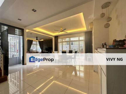 Skudai Taman Impian Emas Impian heights double storey semi d unblock view fully renovated for sales , Johor, Skudai