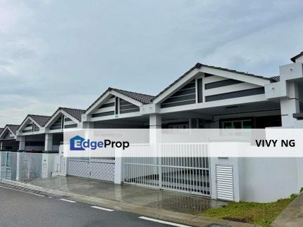 kulai ioi bandar putra jalan puyuh single storey terrace house unblock view for sales , Johor, Kulai