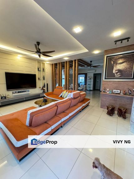 bandar seri alam park view 2.5 storey semi d  fully renovated fully extended for sales, Johor, Masai