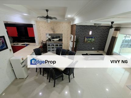 kulai bandar putra citrine residenz jalan indah utama 2 storey terrace partial furnished for rent , Johor, Kulai