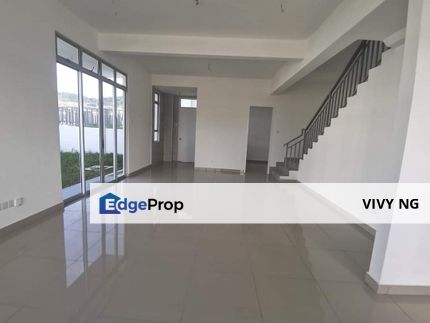bandar baru kangkar pulai ruby hills 2 storey cluster endlot 4 bedroom 3 bathroom unfurnished for rent , Johor, Kangkar Pulai
