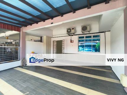 KULAI BANDAR INDAHPURA SINGLE STOREY TERRACE HOUSE FULLY RENOVATED FOR SALES RM 488K Nego , Johor, Kulai