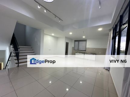 NEARBY TUAS NUSAJAYA ISKANDAR PUTERI SUNWAY CITRINE LAKEHOMES DOUBLE STOREY TOWN HOUSE PARTIAL FURNISHED FOR RENT RM2200, Johor, Nusajaya