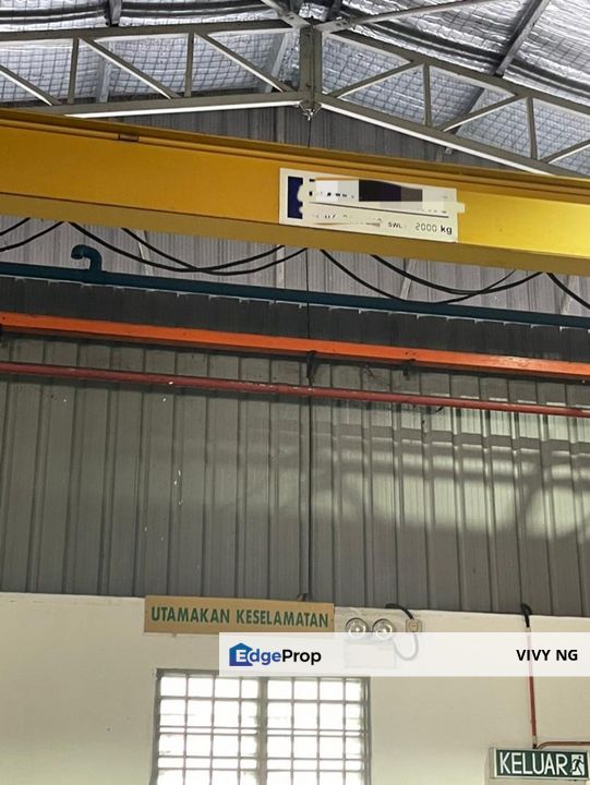  KAWASAN PERINDUSTRIAN ULU TIRAM JALAN HAJI SAAT SINGLE STOREY SEMI D FACTOREY 1 ACRES LAND AREA FOR RENT RM26K, Johor, Johor Bahru