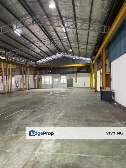  KAWASAN PERINDUSTRIAN ULU TIRAM JALAN HAJI SAAT SINGLE STOREY SEMI D FACTOREY 1 ACRES LAND AREA FOR RENT RM26K, Johor, Johor Bahru