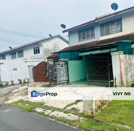 INDAHPURA KULAI IOI BANDAR PUTRA JALAN JATI DOUBLE STOREY LOW COST UNBLOCK VIEW FOR SALES RM290K FULL LOAN , Johor, Kulai