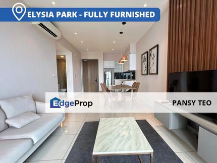 Elysia Park 2 Beds 2 Baths Fully Furnished, Johor, Nusajaya