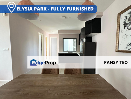 Elysia Park 2 Beds 3 Baths Fully Furnished, Johor, Nusajaya