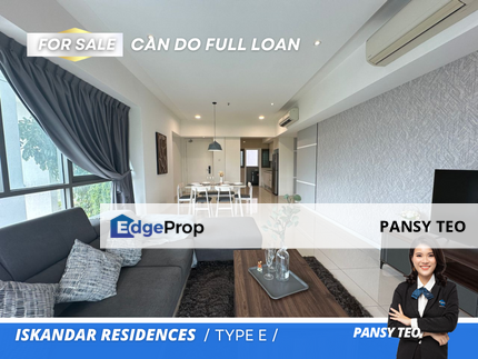 Iskandar Residences Medini 4 Bedder For Sale Can Do Full Loan, Johor, Nusajaya