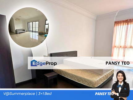 V @ Summerplace 4 Bedder High Floor Unit For Sale, Johor, Johor Bahru