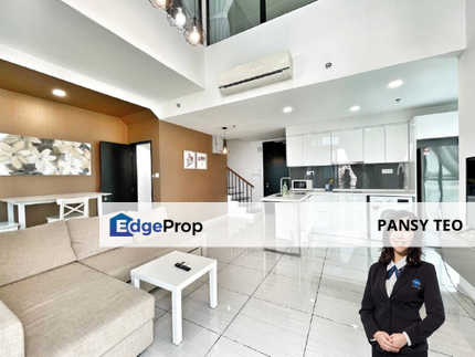 Almas Suites Duplex Unit Fully Furnished - For Rent, Johor, 