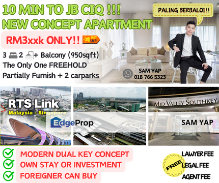 Pandan City / near Tebrau / Southkey / JB Town / Singapore Ciq / New, Johor, Johor Bahru