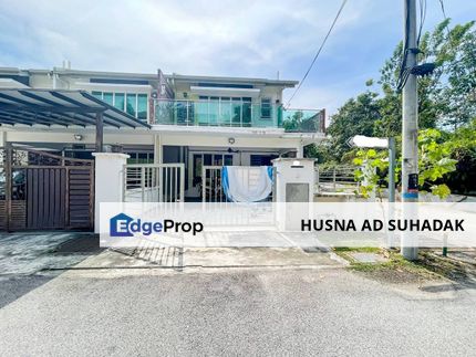 (FACING OPEN)(RENOVATED) 2 Storey Endlot Terrace Desa Saujana Langat Batu 14 Hulu Langat, Selangor, Hulu Langat